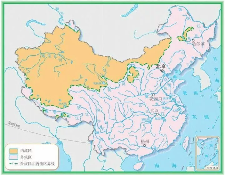 地图看中国世界固体水库青藏高原及北京和上海的飞地