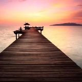 静静地谈了一些