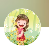 庄花的腿部挂件