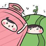 热水袋与冰西瓜