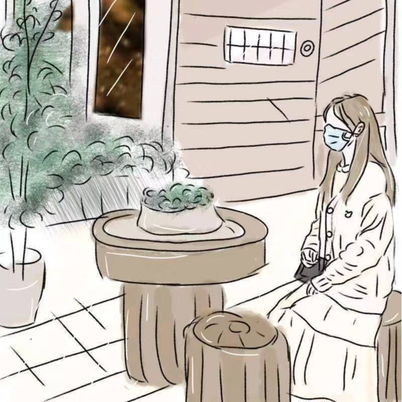 开心嘉－(油画棒版）