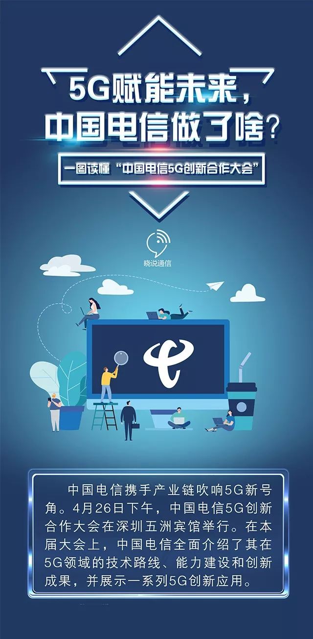 一图看懂|5g商用前夜,中国电信放大招!