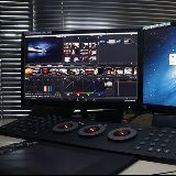 浩瀚星海的夜空