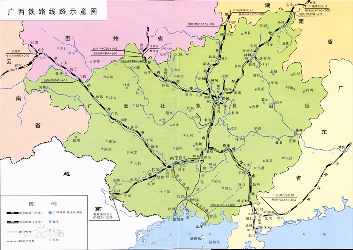 广西铁路高清地图全图图片