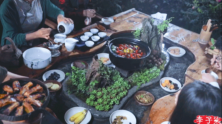 风趣曲水流觞,太美了!