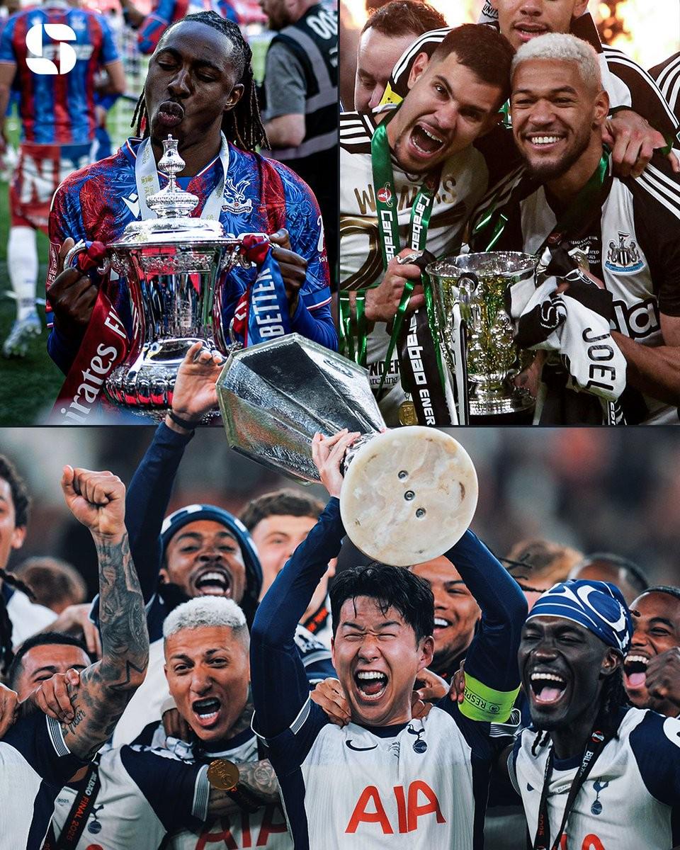 被足球之神眷顾了，本赛季三支英超球队均结束多年冠军荒