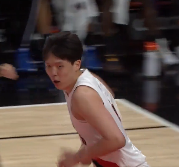 一图流|杨瀚森炸裂发型,看着就像场均两双的黑又硬