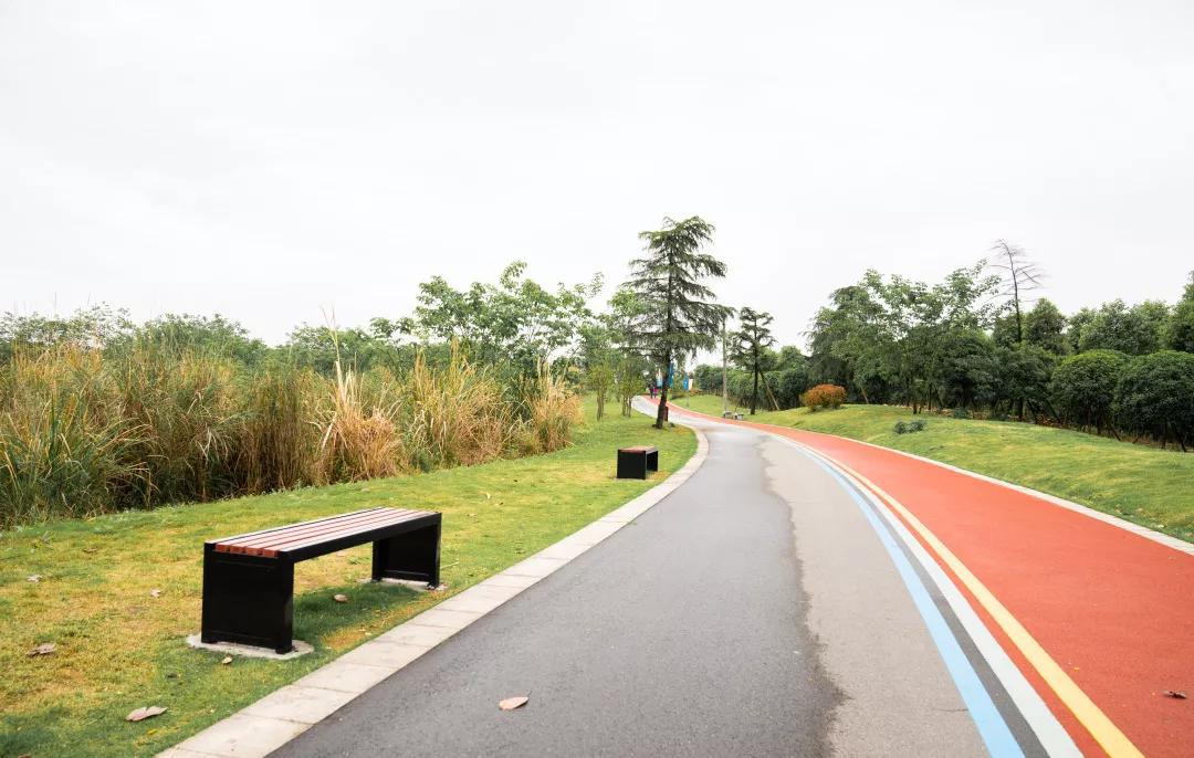 这里有富氧的慢跑绿道