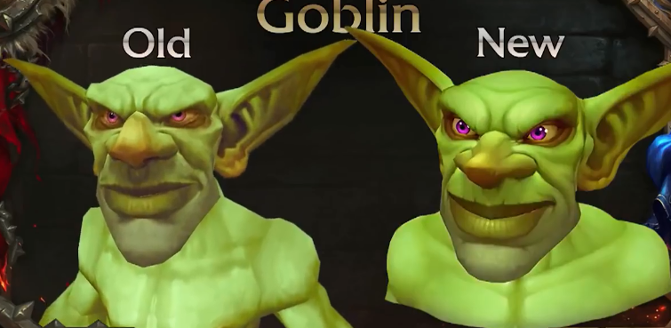 魔兽世界地精再也不是最丑种族狼人摇身一变眉清目秀