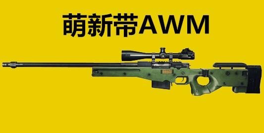 和最新的吃鸡套路,今天我们聊的是绝地求生里若能自带武器,萌新带awm
